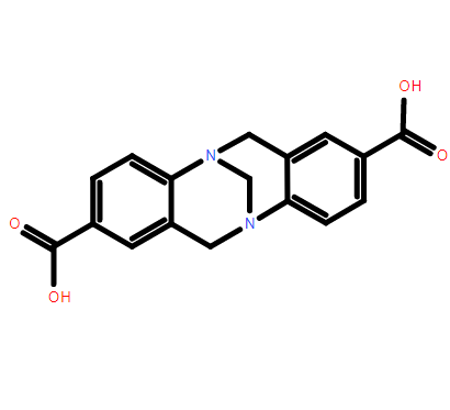 6H,12H-5,11-Methanodibenzo[b,f][1,5]diazocine-2,8-dicarboxylic acid,6H,12H-5,11-Methanodibenzo[b,f][1,5]diazocine-2,8-dicarboxylic acid