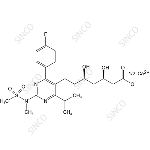 瑞舒伐他汀杂质45钙盐,Rosuvastatin Impurity 45 Calcium Salt