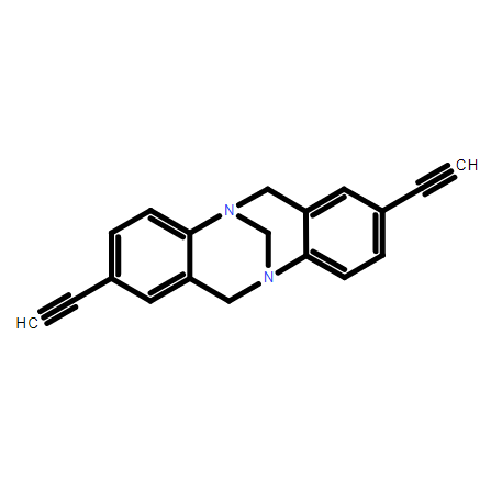 6H,12H-5,11-Methanodibenzo[b,f][1,5]diazocine, 2,8-diethynyl-,6H,12H-5,11-Methanodibenzo[b,f][1,5]diazocine, 2,8-diethynyl-