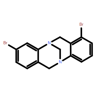 6H,12H-5,11-Methanodibenzo[b,f][1,5]diazocine, 1,9-dibromo-,6H,12H-5,11-Methanodibenzo[b,f][1,5]diazocine, 1,9-dibromo-