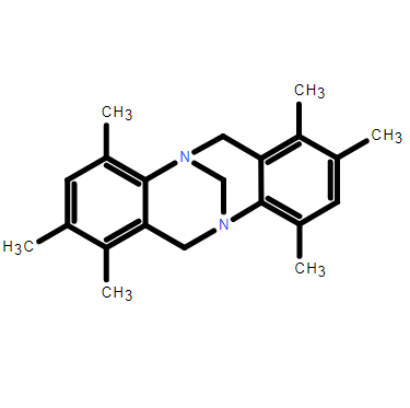 6H,12H-5,11-Methanodibenzo[b,f][1,5]diazocine, 1,2,4,7,8,10-hexamethyl-,6H,12H-5,11-Methanodibenzo[b,f][1,5]diazocine, 1,2,4,7,8,10-hexamethyl-