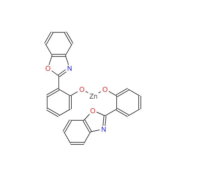 雙[2-(2-苯并惡唑基)苯酚]鋅 (II),BIS[2-(2-BENZOXAZOLYL)PHENOLATO]ZINC(II)