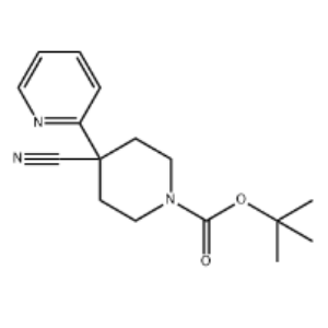 4-氰基-4-(吡啶-2-基)哌啶-1-羧酸叔丁酯,TERT-BUTYL 4-CYANO-4-(PYRIDIN-2-YL)PIPERIDINE-1-CARBOXYLATE