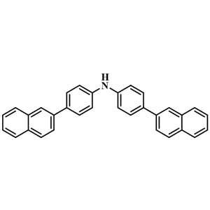 4-(2-萘基)-N-[4-(2-萘基)苯基]苯胺
