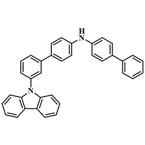 N-([1,1'-联苯]-4-基)-3'-(9H-咔唑-9-基)-[1,1'-联苯]-4-胺