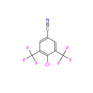 3,5-双三氟甲基-4-氯苯腈,3,5-BIS(TRIFLUOROMETHYL)-4-CHLOROBENZONITRILE