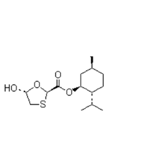 (2R,5R)-5-羟基-1,3-氧硫杂环-2-羧酸 (1R,2S,5R)-5-甲基-2-异丙基环己酯 