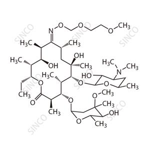 罗红霉素杂质H,Roxithromycin h