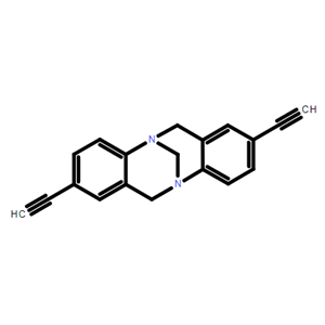 6H,12H-5,11-Methanodibenzo[b,f][1,5]diazocine, 2,8-diethynyl-；928658-91-7