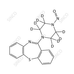 亞硝基去甲喹硫平-d8
