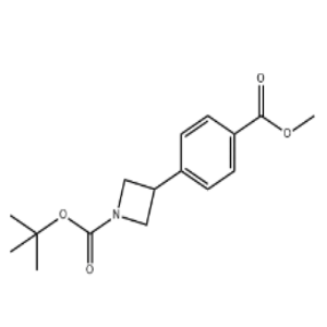 3-(4-(甲氧基羰基)苯基)氮杂环丁烷-1-羧酸叔丁酯,TERT-BUTYL 3-(4-(METHOXYCARBONYL)PHENYL)AZETIDINE-1-CARBOXYLATE