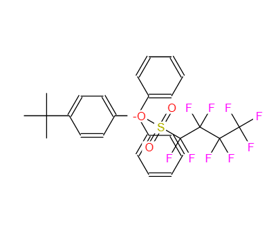 全氟丁基磺酸-二苯基-对叔丁基苯基硫盐,Diphenyl 4-tertbutylphenylsulfonium nonafluorobutanesulfonate