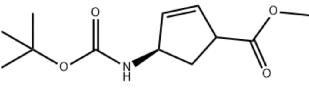 (4R)-4-[[(1,1-dimethylethoxy)carbonyl]amino]-2-Cyclopentene-1-carboxylic acid-methyl ester,(4R)-4-[[(1,1-dimethylethoxy)carbonyl]amino]-2-Cyclopentene-1-carboxylic acid-methyl ester