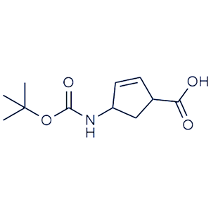 4-((叔丁氧羰基)氨基)环戊-2-烯-1-羧酸