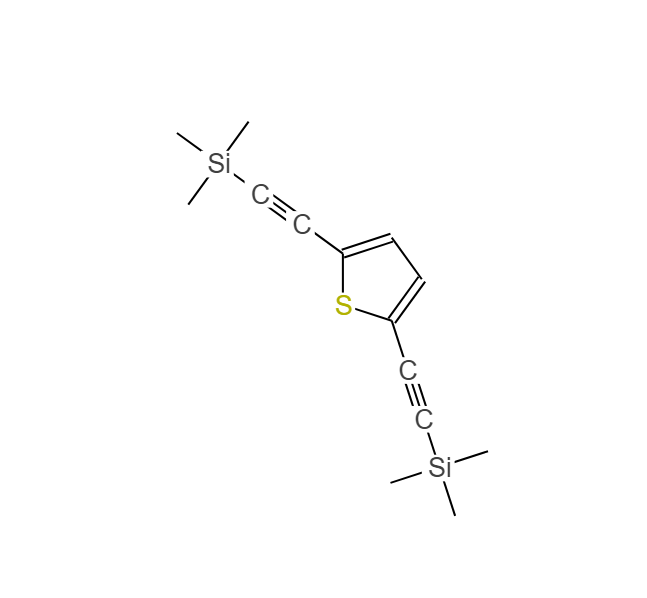 2,5-雙[(三甲基硅烷基)乙炔基]噻吩,2,5-Bis[(triMethylsilyl)ethynyl]thiophene