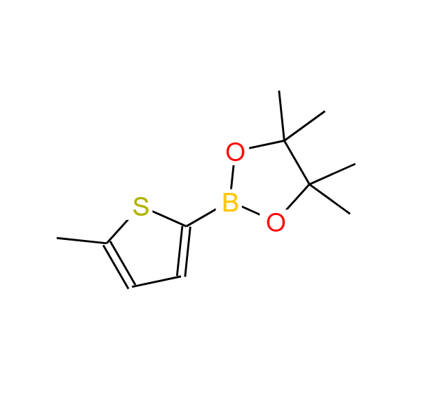 5-甲基噻吩-2-硼酸頻那醇酯,5-Methylthiophene-2-boronic acid pinacol ester, 95%