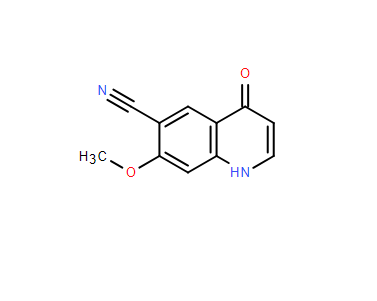 1,4-二氢-7-甲氧基-4-氧代-6-喹啉甲腈,1,4-Dihydro-7-methoxy-4-oxo-6-quinolinecarbonitrile