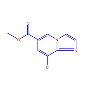 8-氯咪唑并[1,2-a]吡啶-6-羧酸甲酯,Imidazo[1,2-a]pyridine-6-carboxylic acid, 8-chloro-, methyl ester