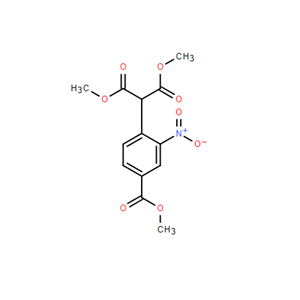 4-(二(甲氧基羰基)甲基)-3-硝基苯甲酸甲酯 1160293-27-5