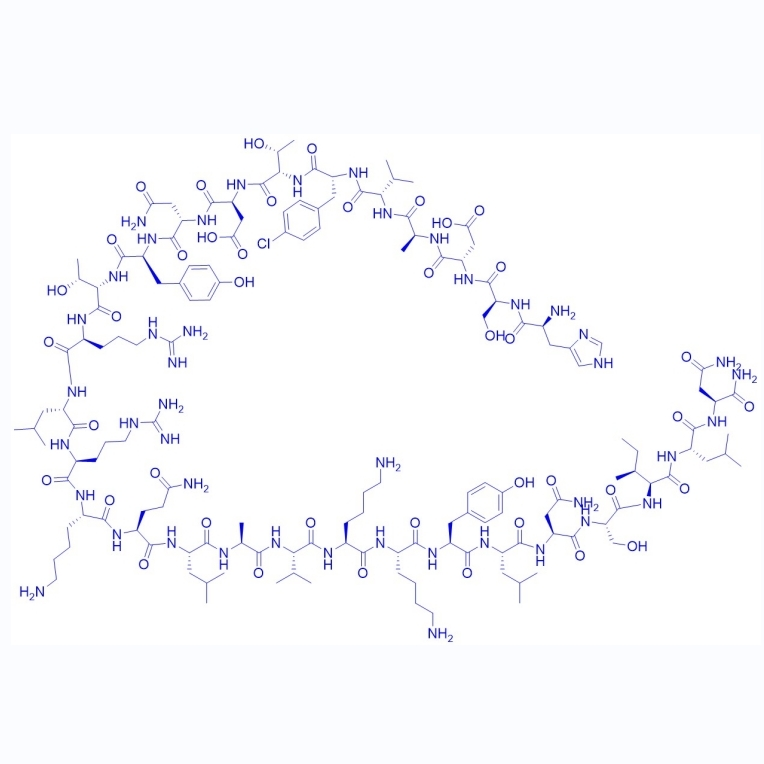 血管活性肠肽受体拮抗剂多肽[Dp-Cl-Phe6，Leu17] -VIP,(p-Chloro-D-Phe6,Leu17)-VIP (human, mouse, rat)