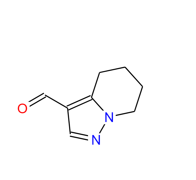 4,5,6,7-四氢吡唑并[1,5-A]吡啶-3-甲醛,Pyrazolo[1,5-a]pyridine-3-carboxaldehyde, 4,5,6,7-tetrahydro- (9CI)