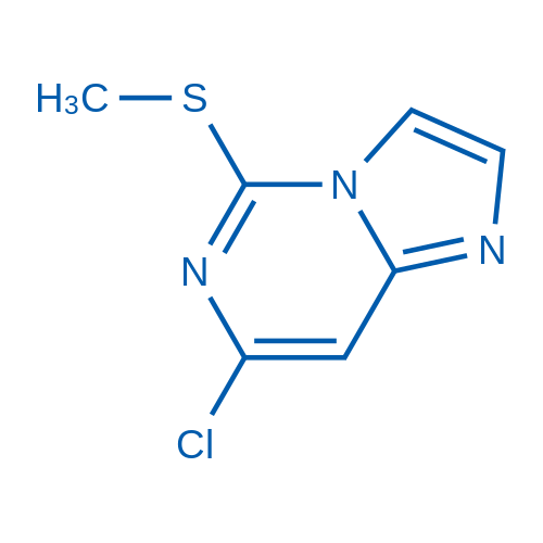 7-氯-5-(甲硫基)咪唑并[1,2-c]嘧啶,7-Chloro-5-(methylthio)imidazo[1,2-c]pyrimidine