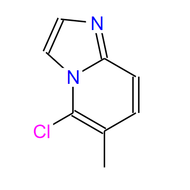 IMidazo[1,2-a]pyridine, 5-chloro-6-Methyl-,IMidazo[1,2-a]pyridine, 5-chloro-6-Methyl-