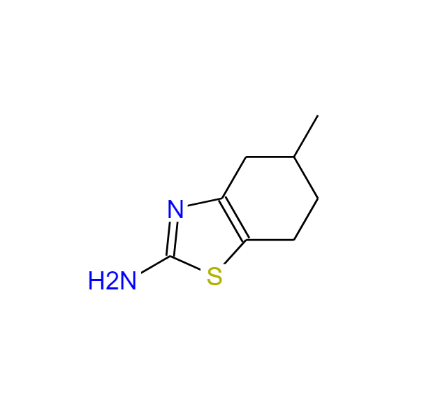 5-甲基-4,5,6,7-四氢苯并噻唑-2-胺,2-Benzothiazolamine, 4,5,6,7-tetrahydro-5-methyl-