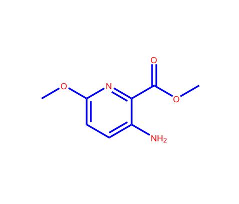 3-氨基-6-甲氧基吡啶甲酸甲酯,methyl 3-amino-6-methoxypyridine-2-carboxylate