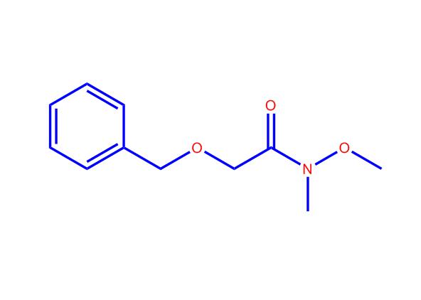 N-甲氧基-N-甲基-2-(苯基甲氧基)乙酰胺,N-Methoxy-N-methyl-2-benzyloxyacetamide