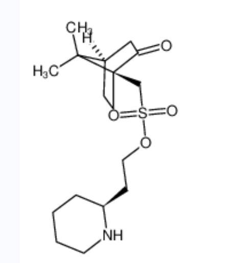 2-(2-羟基乙基)哌啶鎓 (7,7-二甲基-2-氧代双环[2.2.1]庚-1-基)甲烷磺酸盐,2-(S)-(2-HYDROXYETHYL)PIPERIDINE-(S)-10-CAMPHORSULPHONATE