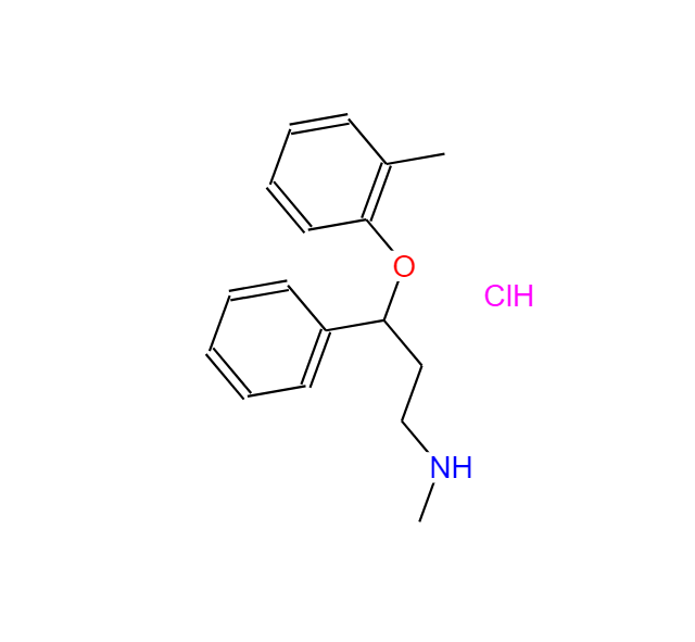 外消旋鹽酸托莫西汀,Rac Atomoxetine Hydrochloride