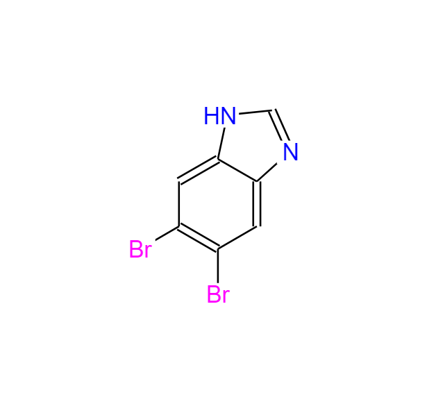 5,6-二溴苯并咪唑,5,6-DIBROMO-1H-BENZ(D)IMIDAZOLE