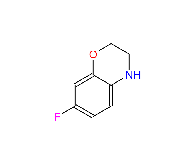 7-氟-3,4-二氢-2H-1,4-苯并噁嗪,7-Fluoro-3,4-dihydro-2H-benzo[1,4]oxazine