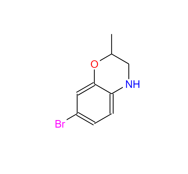 7-溴-2-甲基-3,4-二氢-2H-苯并[B][1,4]恶嗪,7-bromo-2-methyl-3,4-dihydro-2H-benzo[b][1,4]oxazine