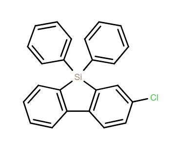 3-氯-5,5-二苯基-5H-二苯并[b,d]硅烷,9H-9-Silafluorene, 2-chloro-9,9-diphenyl-