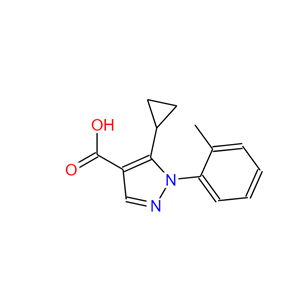 5-环丙基-1-(2-甲基苯基)-1H-吡唑-4-羧酸