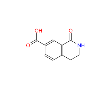 1-氧亚基-1,2,3,4-四氢异喹啉-7-羧酸,7-Isoquinolinecarboxylic acid, 1,2,3,4-tetrahydro-1-oxo-