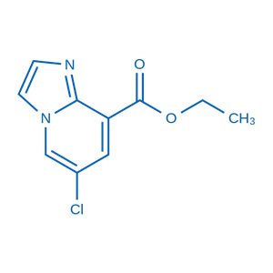 6-氯咪唑并(1,2A)吡啶-8-甲酸乙酯,Ethyl 6-chloroimidazo[1,2-a]pyridine-8-carboxylate