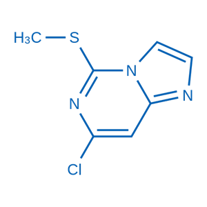 7-氯-5-(甲硫基)咪唑并[1,2-c]嘧啶