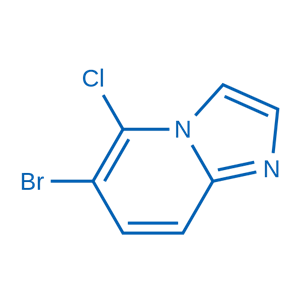 6-溴-5-氯咪唑并[1,2-a]吡啶,6-Bromo-5-chloroimidazo[1,2-a]pyridine