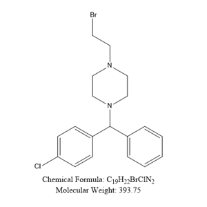 1-(4-氯苯基)苯甲基-4-溴乙基-哌嗪