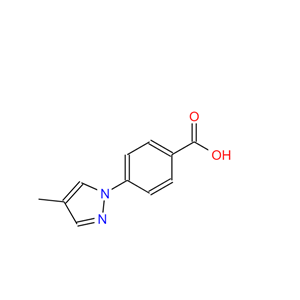 4-(4-甲基-1H-吡唑-1-基)苯甲酸,4-(4-methyl-1H-pyrazol-1-yl)benzoic acid