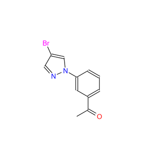 1-(3-(4-溴-1H-吡唑-1-基)苯基)乙酮