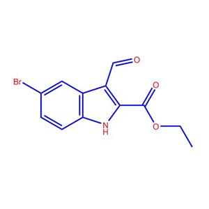 5-溴-3-甲醛基-1H-吲哚-2-羧酸乙酯100123-25-9
