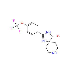 2-(4-(三氟甲氧基)苯基)-1,3,8三氮杂螺[4.5]癸-1-烯-4-酮,4-Oxo-2-[4-(trifluoromethoxy)phenyl]-1,3,8-triazaspiro[4.5]dec-1-ene, 4-(4-Oxo-1,3,8-triazaspiro[4.5]dec-1-en-2-yl)-alpha,alpha,alpha-trifluoroanisole