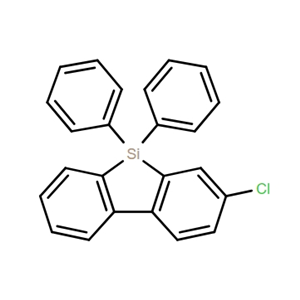 3-氯-5,5-二苯基-5H-二苯并[b,d]硅烷1642896-34-1