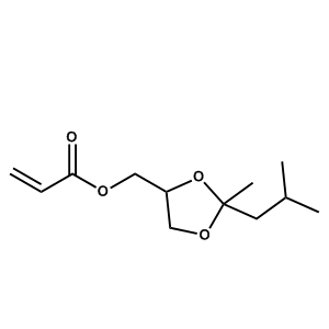 (2-Isobutyl-2-methyl-1,3-dioxolan-4-yl)methyl acrylate,(2-Isobutyl-2-methyl-1,3-dioxolan-4-yl)methyl acrylate