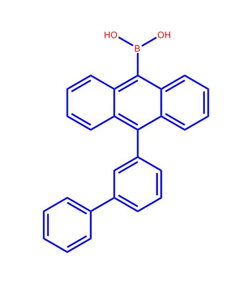 10-(3-联苯基)-9-蒽硼酸,(10-[1,1'-biphenyl]-3-yl-9-anthracenyl)boronic acid