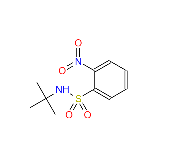 N-叔丁基-2-硝基苯磺酰胺,N-tert-Butyl-2-nitrobenzenesulfonaMide, 97%